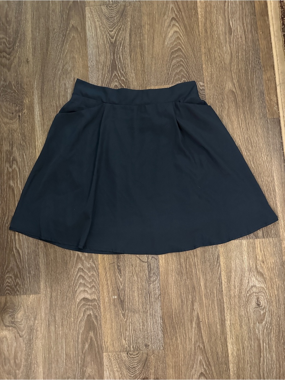 Maurices navy Circle Skirt with pockets